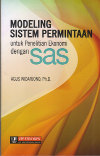 Image of Modeling Sistem Permintaan: untuk penelitian ekonomi dengan sas