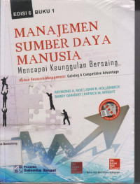 MANAJEMEN SUMBER DAYA       MANUSIA, BUKU 1