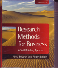 Image of RESEARCH METHODS FOR BUSINESS ( SKILL BUILDING APPROACH)
