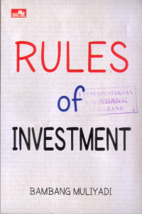 Rules of Investment