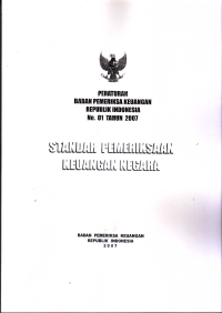 Image of STANDAR PEMERIKSAAN KEUANGAN NEGARA