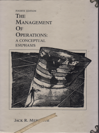 Image of THE MANAGEMENT OF OPERATIONS ( A CONCEPTUAL EMPHASIS )