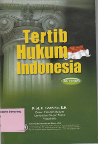 Image of TERTIB HUKUM INDONESIA