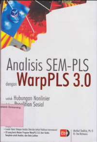 Image of ANALISIS SEM-PLS dengan WarpPLS 3.0