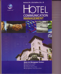 Image of HOTEL COMMUNICATION MANAGEMENT