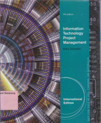 Image of INFORMATION TECNOLOGY PROJECT MANAGEMENT, 7th Ed.