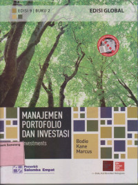 MANAJEMEN PORTOFOLIO & INVESTASI. Ed.9 BUKU 2