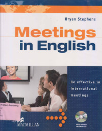 MEETING IN ENGLISH (Be Effective in International Meetings)