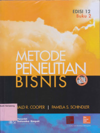 Image of METODE PENELITIAN BISNIS, Ed.12 BUKU-2