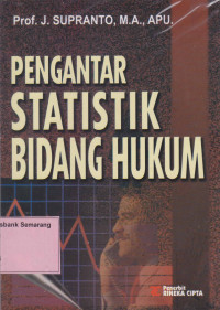 PENGANTAR STATISTIK BIDANG HUKUM